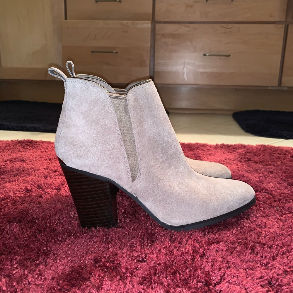 Michael Kors Taupe Booties size 8.5